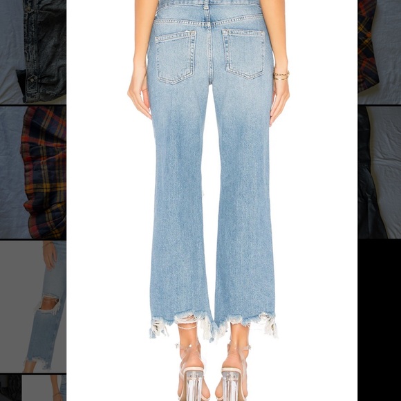 We The Free Maggie Straight Jean in Light Stone; never worn with tags - Picture 2 of 8